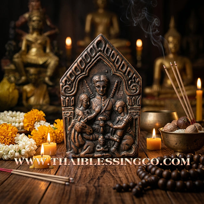 ✨ 🦅 The Legendary Sovereign of Hearts: Khun Paen 'Sarika Pon Yuea' (The Salika Feeding Its Prey) Sacred Nava Loha Edition by Arjan Ong-Art See-Ngam (2025) – The Ultimate Talisman for Infinite Attraction, Wealth, and Command 🦅 ✨