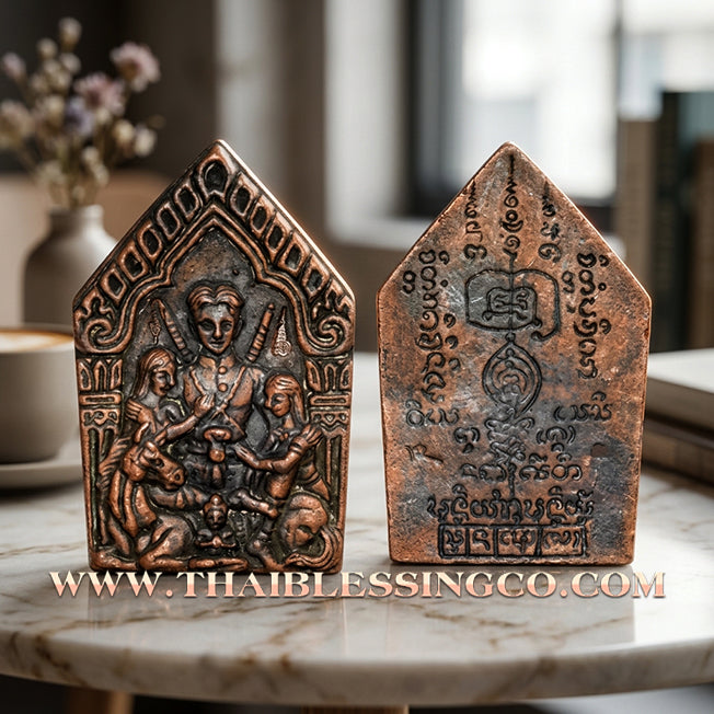 ✨ 🦅 The Legendary Sovereign of Hearts: Khun Paen 'Sarika Pon Yuea' (The Salika Feeding Its Prey) Sacred Nava Loha Edition by Arjan Ong-Art See-Ngam (2025) – The Ultimate Talisman for Infinite Attraction, Wealth, and Command 🦅 ✨