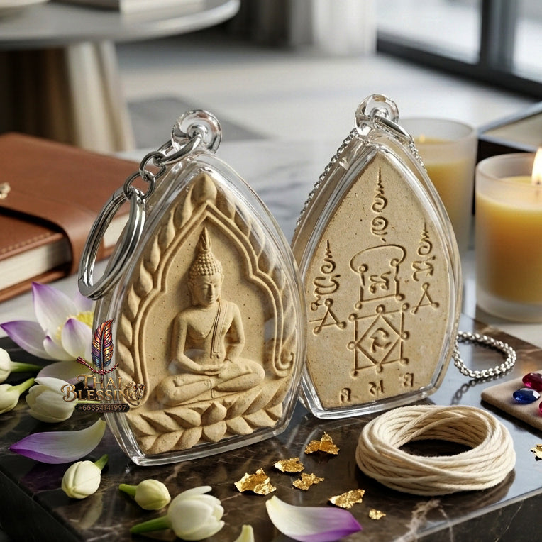 ✨ [The Legend of the Flying Palad Khik Master] Sacred "Phra Phong Chao Sua" (Wealthy Merchant Buddha) – Master-Blessed by Luang Phor Yid, Wat Nong Jok (1992)