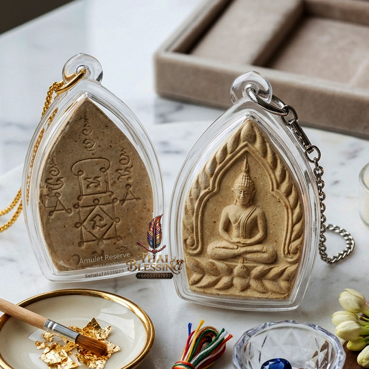 ✨ [The Legend of the Flying Palad Khik Master] Sacred "Phra Phong Chao Sua" (Wealthy Merchant Buddha) – Master-Blessed by Luang Phor Yid, Wat Nong Jok (1992)