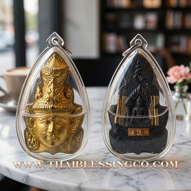 ✨ 💘 The Liquid Gold of Desire: Grand 'Petch Payatorn' Head in Sacred Attraction Oil by Luang Pu In (2014 Masterpiece) – The Ultimate Powerhouse for Magnetic Charisma and Absolute Metta 💘 ✨