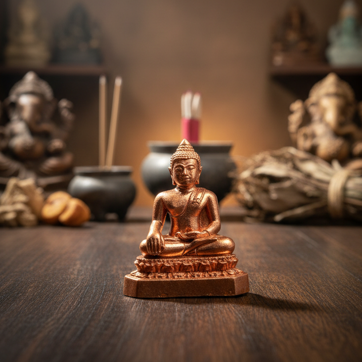 ✨ The Majestic Phra Buddha Sihing Wat Phra Singh B.E. 2564: Sacred Thai Guardian Amulet for Success, Inner Peace, and Divine Protection (Portable Size 2.3 x 1.8 cm)