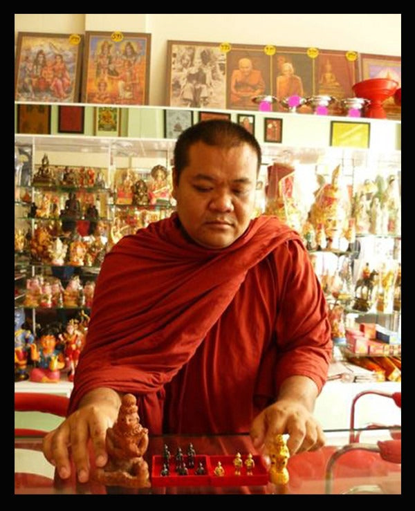 🚩 The Millionaire’s Portal: 2018 Phra Sivali 'Setthee Ngern Lan' Sacred Yantra Cloth by Kruba Porn (Wat Pu Hor)