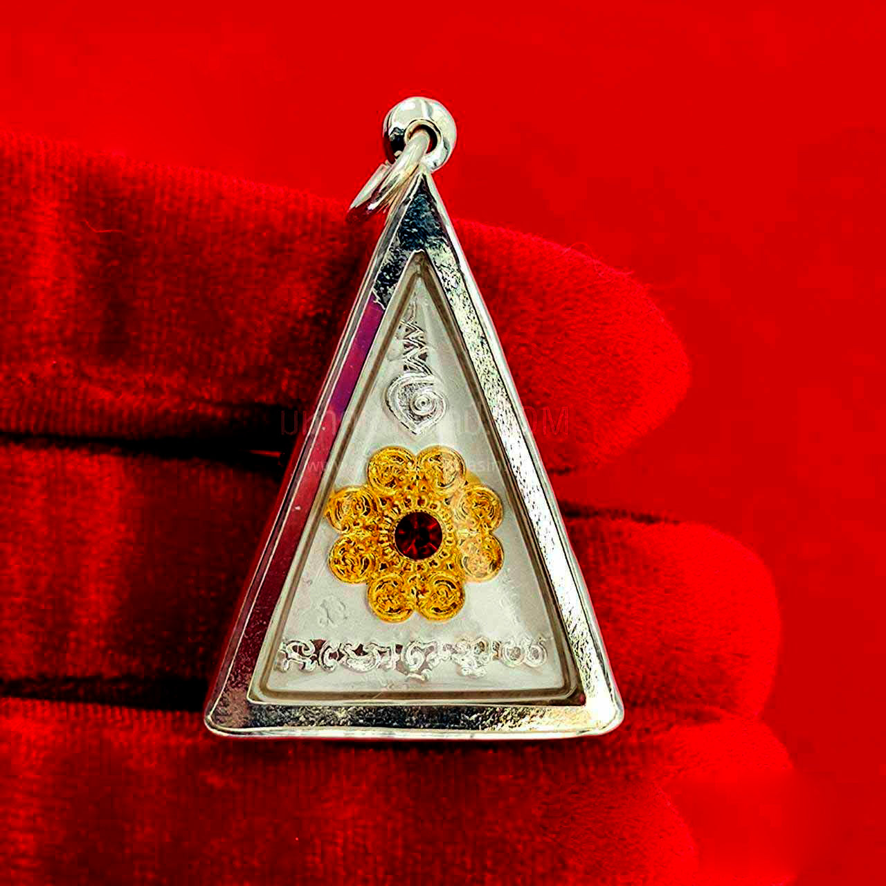 ✨ The Queen of Thai Amulets: Phra Nang Phaya Luang Pu Kee Wat Wang Daeng Authentic Sacred Talisman in Custom Diamond Silver 92.5% Waterproof Case for Wealth, Ultimate Protection, and Universal Favor