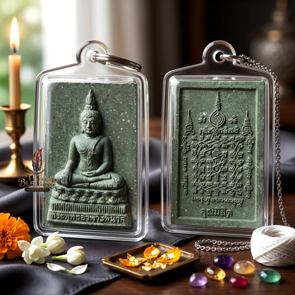 ✨ [The Sovereign Healer of Body & Soul] Sacred "Somdej A-Phath Phinat" (The Disease-Destroying Buddha) – 1st Generation – Collaboration by Wat Dong Kaew & Unamilit