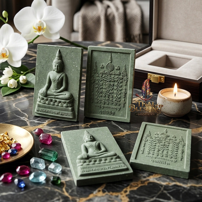 ✨ [The Sovereign Healer of Body & Soul] Sacred "Somdej A-Phath Phinat" (The Disease-Destroying Buddha) – 1st Generation – Collaboration by Wat Dong Kaew & Unamilit