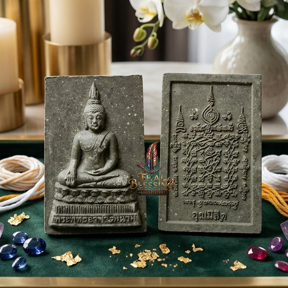 ✨ [The Sovereign Healer of Body & Soul] Sacred "Somdej A-Phath Phinat" (The Disease-Destroying Buddha) – 1st Generation – Collaboration by Wat Dong Kaew & Unamilit