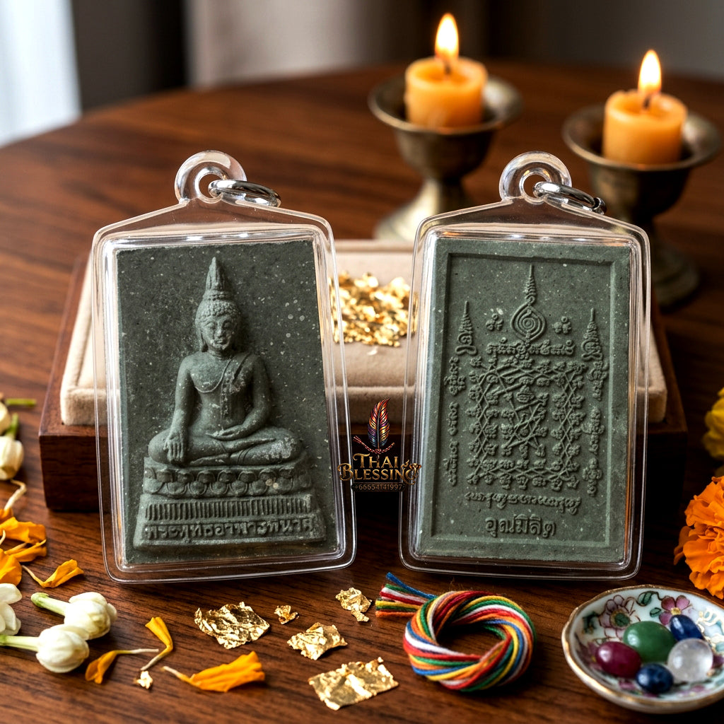 ✨ [The Sovereign Healer of Body & Soul] Sacred "Somdej A-Phath Phinat" (The Disease-Destroying Buddha) – 1st Generation – Collaboration by Wat Dong Kaew & Unamilit