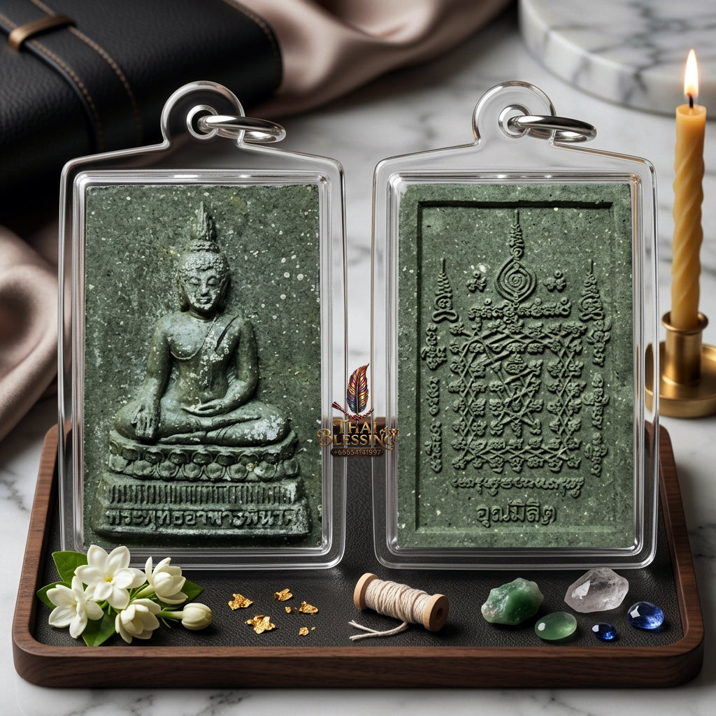 ✨ [The Sovereign Healer of Body & Soul] Sacred "Somdej A-Phath Phinat" (The Disease-Destroying Buddha) – 1st Generation – Collaboration by Wat Dong Kaew & Unamilit