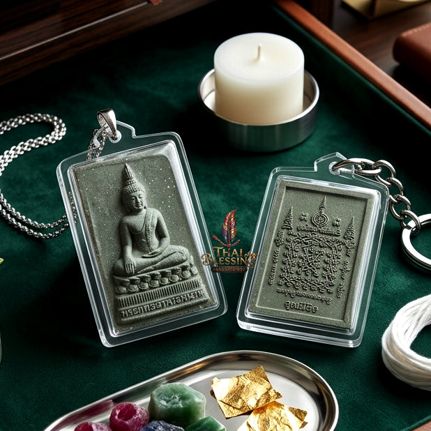 ✨ [The Sovereign Healer of Body & Soul] Sacred "Somdej A-Phath Phinat" (The Disease-Destroying Buddha) – 1st Generation – Collaboration by Wat Dong Kaew & Unamilit