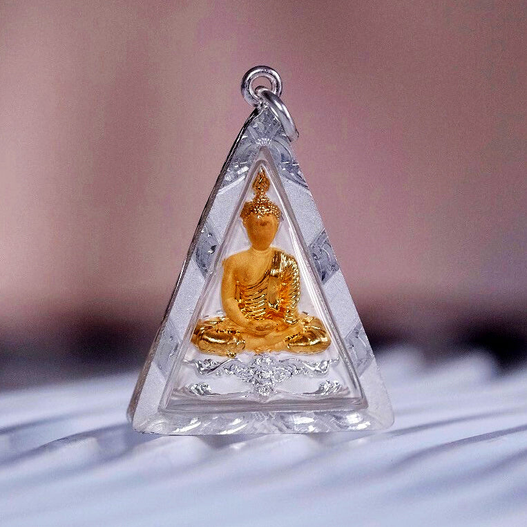 ✨ The Sovereign Queen of Fortune: Phra Nang Phaya Luang Pu Kee Wat Wang Daeng Authentic Thai Sacred Talisman in Custom Sterling Silver 92.5% Waterproof Case for Miraculous Protection, Infinite Wealth, and Universal Charisma