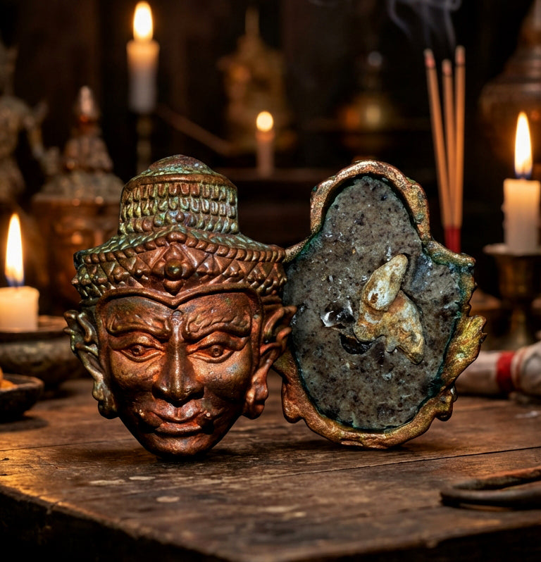 ✨ The Sovereign Sian Kru Thao Wessuwan B.E. 2562: Sacred King of Spirits & Wealth Amulet – Infused with 100+ Ancient Ghost Powders & Khao Or Sorcery by Ajarn Pliang Hatyanon (Limited Edition 1,000 Pieces)