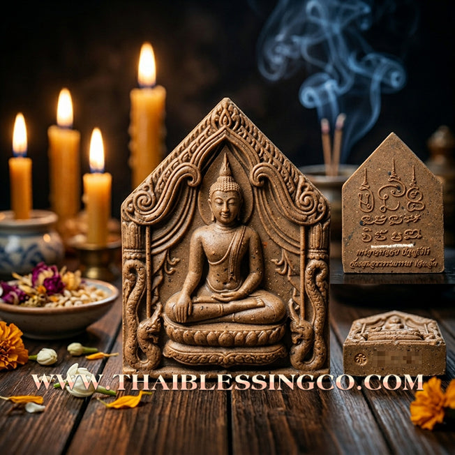 ✨ 🐉 The Sovereign of Celestial Assemblies: Khun Phaen "Thep Chum Num" (2024) – Silver Takrut & The Great Serpent's Blessing by Phra Arjan Juab ✨ 🐉