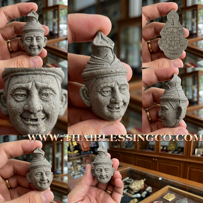 ✨ 🧙‍♂️ The Sovereign of Fast Fortune: Sacred 'Cemetery Earth' Ruesi Millionaire Head by Luang Pu Reo (2020 'Duang Setthi Ruay Rew Rew' Edition) – The Ultimate Catalyst for Rapid Wealth, Success, and Spiritual Authority 🧙‍♂️ ✨