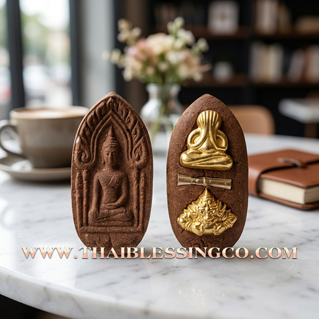 ✨ 💊 The Sovereign of Healing Wealth: Khun Phaen "Khai Pha Seek" (Split-Egg) by Arjan Subin Na Na Thong (2024) – Jindamanee Sacred Medicine Powders ✨ 💊