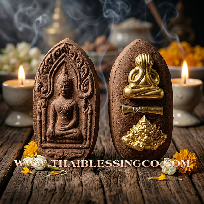 ✨ 💊 The Sovereign of Healing Wealth: Khun Phaen "Khai Pha Seek" (Split-Egg) by Arjan Subin Na Na Thong (2024) – Jindamanee Sacred Medicine Powders ✨ 💊