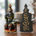 ✨ 🐯 The Sovereign of the Spirit Realm: Sacred Hand-Painted 'Pu Chao Saming Prai' by Kruba Waew (2024 Edition) – The Ultimate Masterpiece for Supreme Protection, Hypnotic Charisma, and Unstoppable Prosperity 🐯 ✨