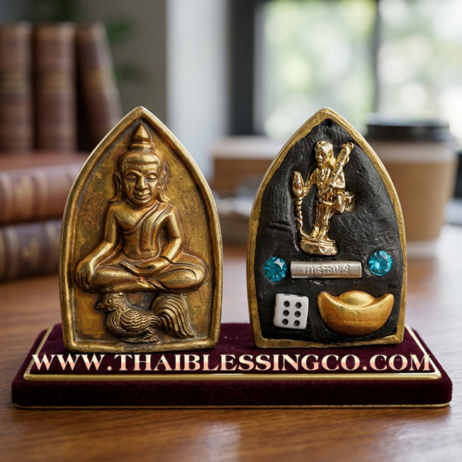 ✨ 🏹 The Spell of Absolute Obsession: 'Khun Phaen Maha Long' (Ancient Brass Edition) by Kruba Baeng (2025) – The Masterpiece of Ultimate Love & Patronage 🏹 ✨