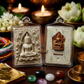 ✨ [The Supreme Beacon of Fortune & Prosperity] Sacred Phra Somdej "Phut Hiran" (Golden Buddha) – Master-Blessed by Kruba Subin Sumetho (2012 "Forest Garden Creation" - Wai Kru Edition)