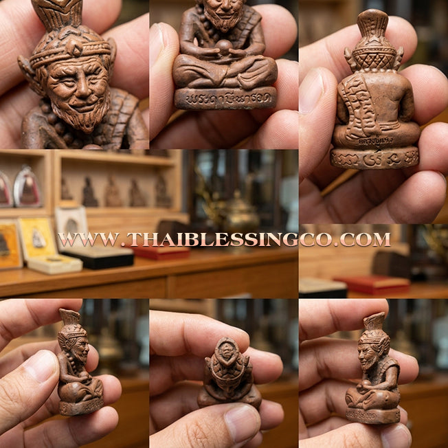 ✨ 🧘‍♂️ The Supreme Grandmaster: Sacred Copper Alchemy Ruesi Narot Amulet by Luang Pu Maen (2024 Edition) – The Ultimate Source of Infinite Wisdom, Charismatic Wealth, and Invincible Protection 🧘‍♂️ ✨
