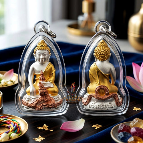 ✨ [The Supreme Healing & Abundance Master] Sacred Phra Kring "Sri Suttho" – "Ayu Wattana" (Longevity) Edition – Master-Blessed by Luang Pu KhamBu, Wat Kut ChomPhu (2011 Rare Series)