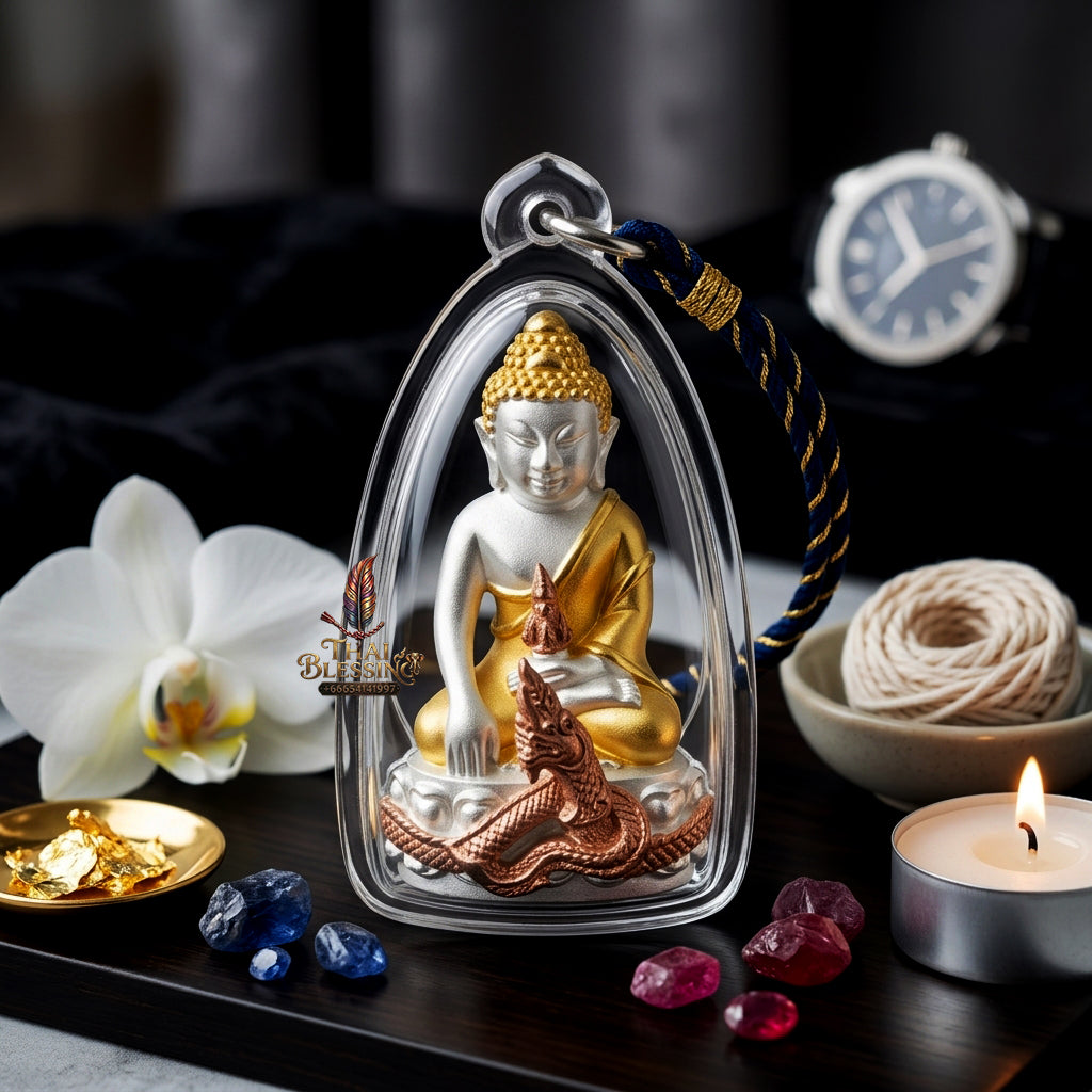 ✨ [The Supreme Healing & Abundance Master] Sacred Phra Kring "Sri Suttho" – "Ayu Wattana" (Longevity) Edition – Master-Blessed by Luang Pu KhamBu, Wat Kut ChomPhu (2011 Rare Series)
