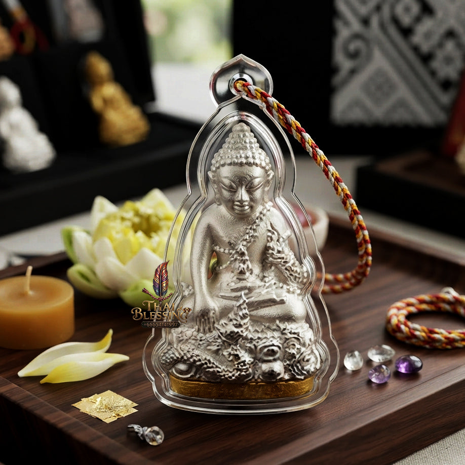 ✨ [The Supreme Magnet for Wealth & Spiritual Flow] Sacred Phra Kring "Phaya Nakkiao" (Coiled Naga) – "Amata Waja" (Immortal Word) Edition – Master-Blessed by Luang Pu So, Wat Pho Si (2018)