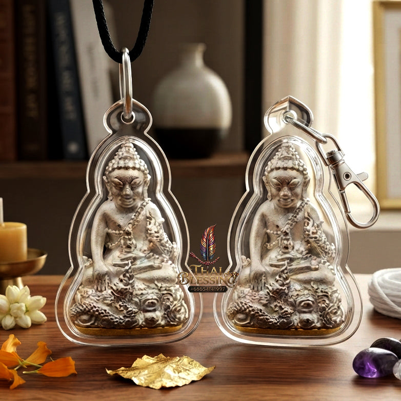 ✨ [The Supreme Magnet for Wealth & Spiritual Flow] Sacred Phra Kring "Phaya Nakkiao" (Coiled Naga) – "Amata Waja" (Immortal Word) Edition – Master-Blessed by Luang Pu So, Wat Pho Si (2018)
