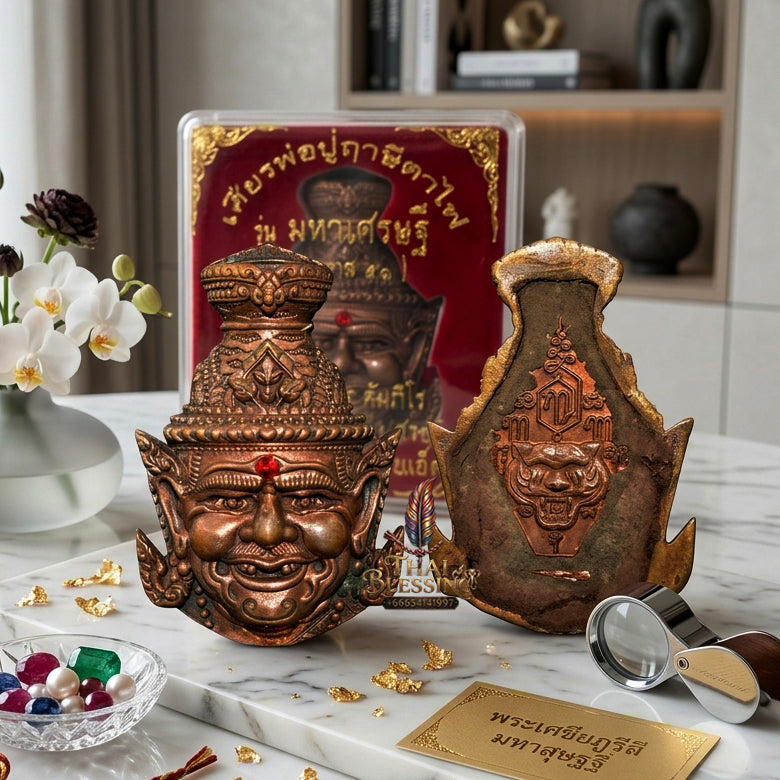 ✨ [The Supreme Master’s Aegis] Sacred Hermit "Ta-Fai" (Fire-Eyed Rishi) Talisman – Master-Blessed by Luang Pu Nen, Wat Ban Kaset Thung Setthi (2008 Rarity)