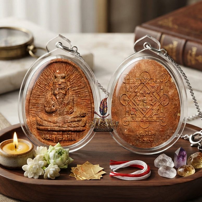 ✨ [The Supreme Master of Luck, Intuition & Authority] Sacred Rue Si Ta Fai (Fire-Eye Hermit) – "Unamilit" Edition (2013) – Consecrated by Ancient Traditional Rites