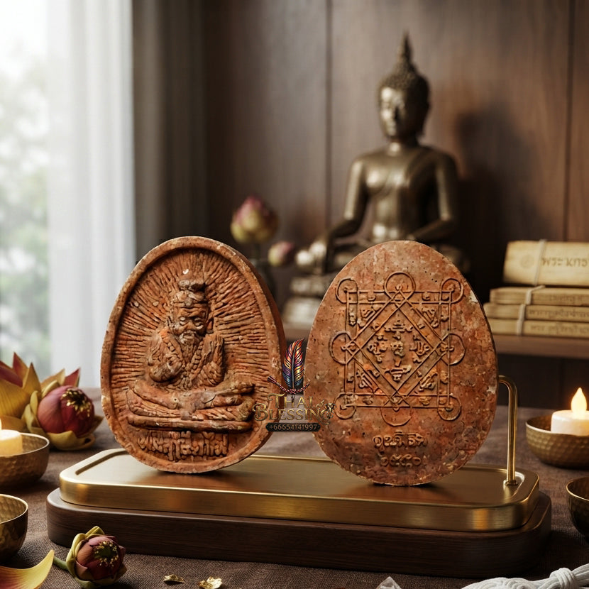 ✨ [The Supreme Master of Luck, Intuition & Authority] Sacred Rue Si Ta Fai (Fire-Eye Hermit) – "Unamilit" Edition (2013) – Consecrated by Ancient Traditional Rites