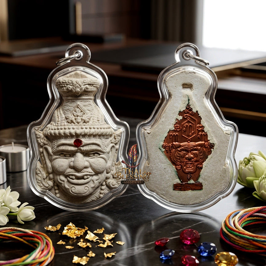 ✨ [The Supreme Master of Mastery & Transformation] Sacred Sian Rue Si Ta Fai (Fire-Eye Hermit Head) – "Maha Setthi" (Great Millionaire) Edition – Master-Blessed by Luang Pu Nen, Wat Ban Kaset Thung Setthi