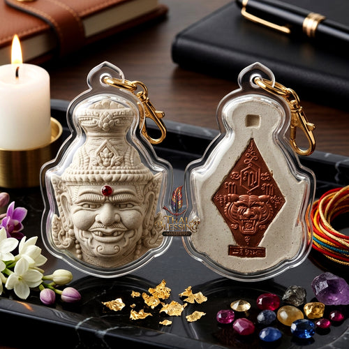 ✨ [The Supreme Master of Mastery & Transformation] Sacred Sian Rue Si Ta Fai (Fire-Eye Hermit Head) – "Maha Setthi" (Great Millionaire) Edition – Master-Blessed by Luang Pu Nen, Wat Ban Kaset Thung Setthi
