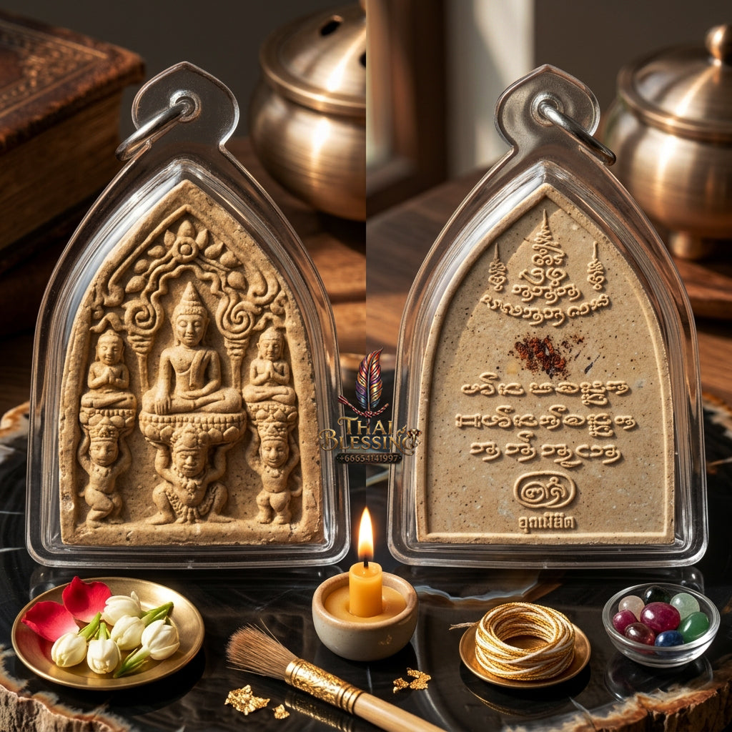 ✨ [The Supreme Master of Reversal & Abundance] Sacred "Phal Thai Phlik Phaen Din" (Earth-Turning Plowshare) – "Mahamongkol Klap Chata" (Great Auspicious Fate Reversal) – Unamilit Edition (2010)