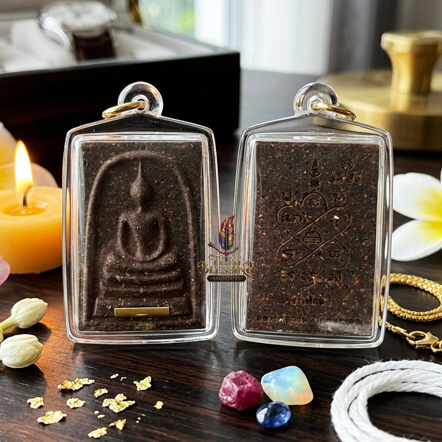✨ [The Supreme Reservoir of Fortune] Sacred Phra Somdej "Phokha-Sap" (Wealth & Resource) – Master-Blessed by Luang Phor Wan, Wat Khlong Khun ("Sarabhat Nuek" - Wish-Fulfilling Edition)