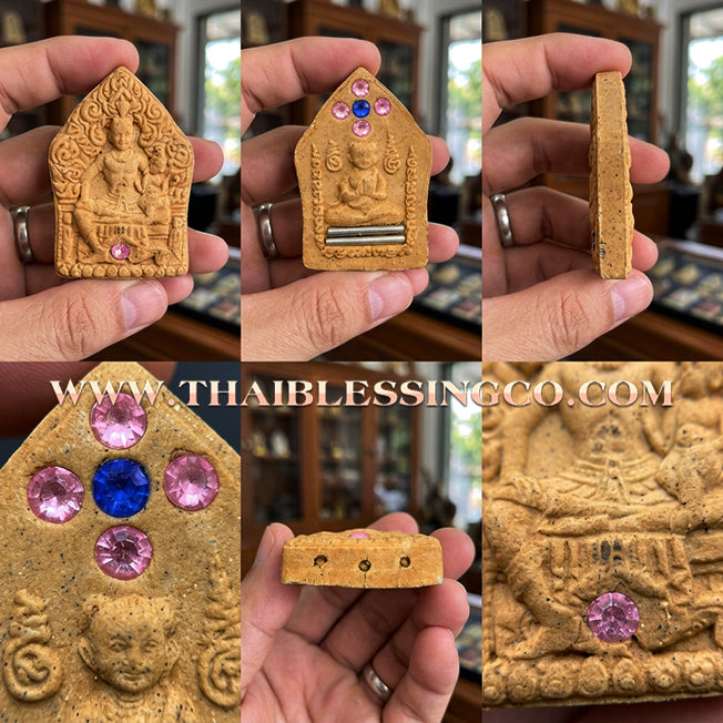 ✨ 🏛️ The Triad of Attraction: Sacred 'White Charm Herb' Khun Phaen by 3 Great Masters (2013 Heritage) – The Ultimate Synergy for Pure Charisma, Business Luck, and Divine Protection 🏛️ ✨