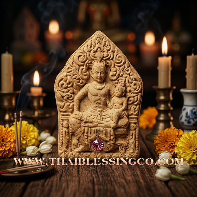 ✨ 🏛️ The Triad of Attraction: Sacred 'White Charm Herb' Khun Phaen by 3 Great Masters (2013 Heritage) – The Ultimate Synergy for Pure Charisma, Business Luck, and Divine Protection 🏛️ ✨