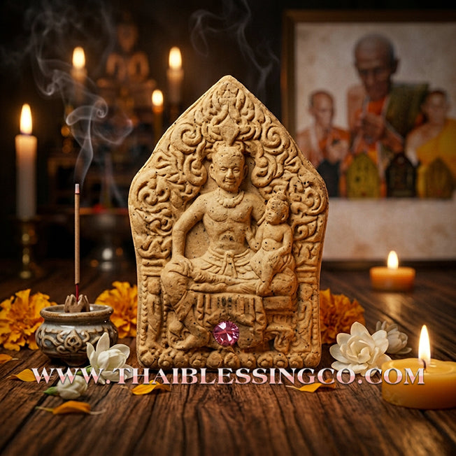 ✨ 🏛️ The Triad of Attraction: Sacred 'White Charm Herb' Khun Phaen by 3 Great Masters (2013 Heritage) – The Ultimate Synergy for Pure Charisma, Business Luck, and Divine Protection 🏛️ ✨