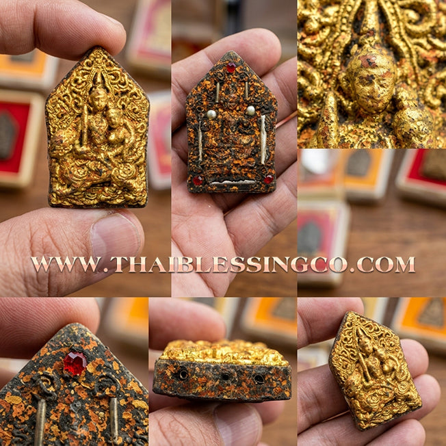 ✨ 🏹 The Ultimate Fusion of Charisma: 'Khun Phaen Phet Phayathorn Prai Phayom' (Gold Leaf Edition) by Luang Pu In (2014) – The Khmer Secret to Absolute Seduction 🏹 ✨
