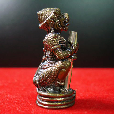 🐵 The Unshakeable Guardian: Hanuman "Jap Lak" with Life-Partner Takrut (Wai Kru 53) - Luang Phor Foo