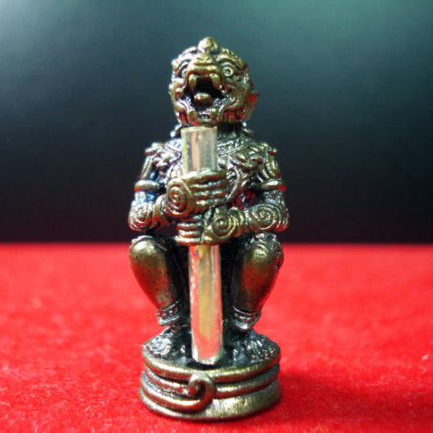 🐵 The Unshakeable Guardian: Hanuman "Jap Lak" with Life-Partner Takrut (Wai Kru 53) - Luang Phor Foo