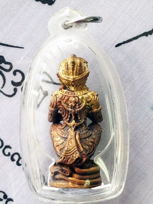 🐵 The Unshakeable Guardian: Hanuman "Jap Lak" with Life-Partner Takrut (Wai Kru 53) - Luang Phor Foo