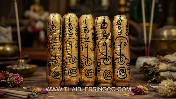 🦅 The Wealth-Gripping Legend: Vintage 2011 "Takrut Ka Kab Sub" by Luang Pu Noy, Wat Bo Luang – The Ultimate Talisman for Financial Mastery