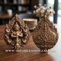 ✨ The "Wessuwanno" Sovereign Guardian: Masterpiece Buddhist Art Edition — Elegant Satin Bronze Finish — Dual-Consecrated for Absolute Protection, Commanding Authority, and Infinite Wealth