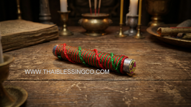 🌀 The Absolute Infatuation Masterpiece: 2.5-Inch "Takrut Mon Maha Long" by Luang Phor Mian – The Ancient Khmer Secret to Total Magnetic Command