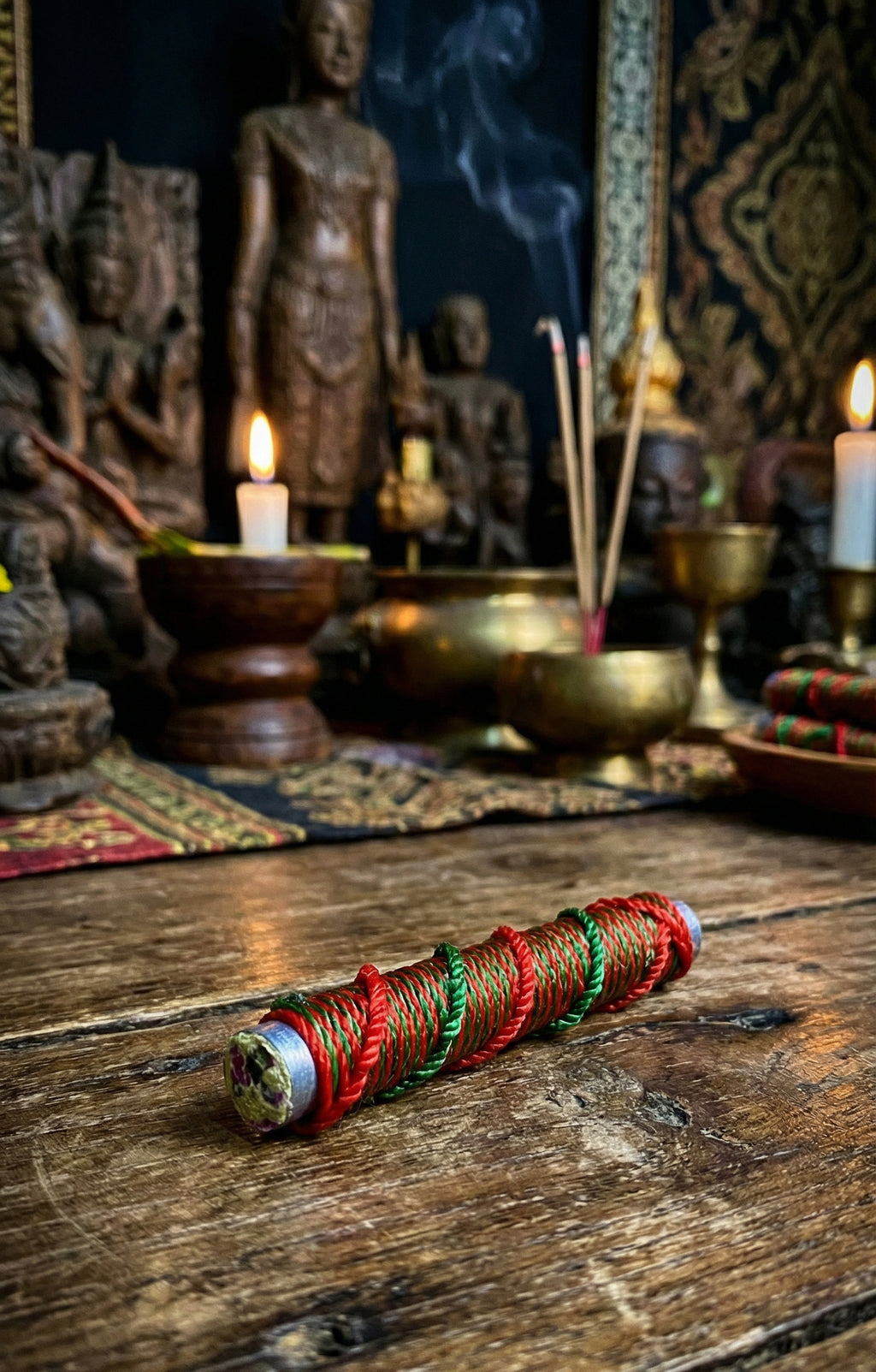 🌀 The Absolute Infatuation Masterpiece: 2.5-Inch "Takrut Mon Maha Long" by Luang Phor Mian – The Ancient Khmer Secret to Total Magnetic Command
