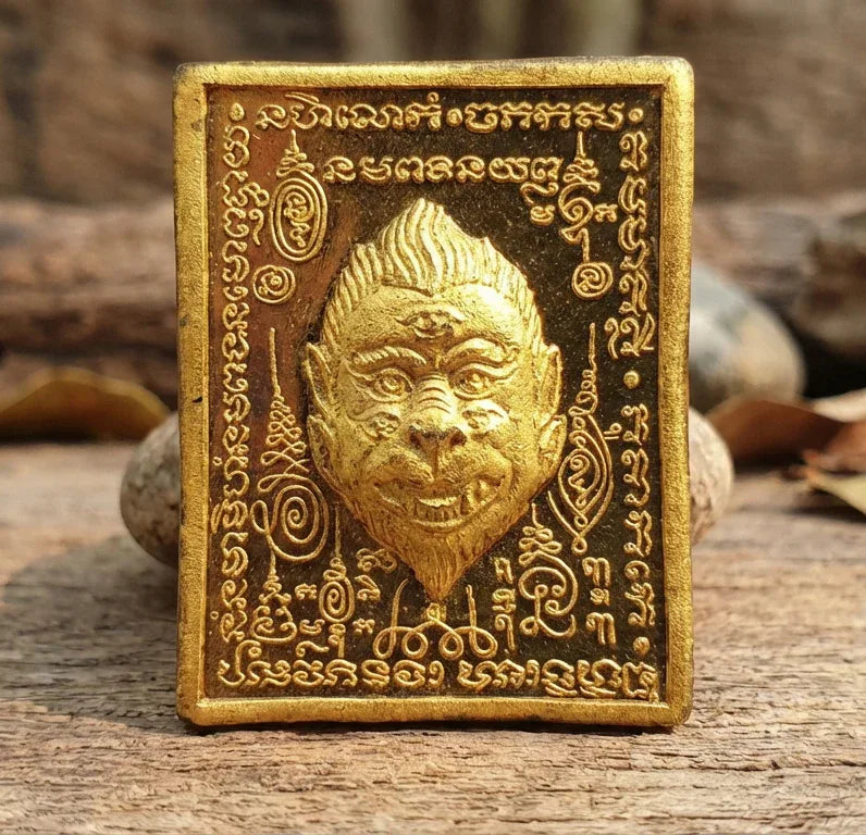 👹 The Alchemist of Gold: Phaya Sihuhata "Overflowing Riches" Locket (Black Gold Edition) - Kruba Khamfan 2026