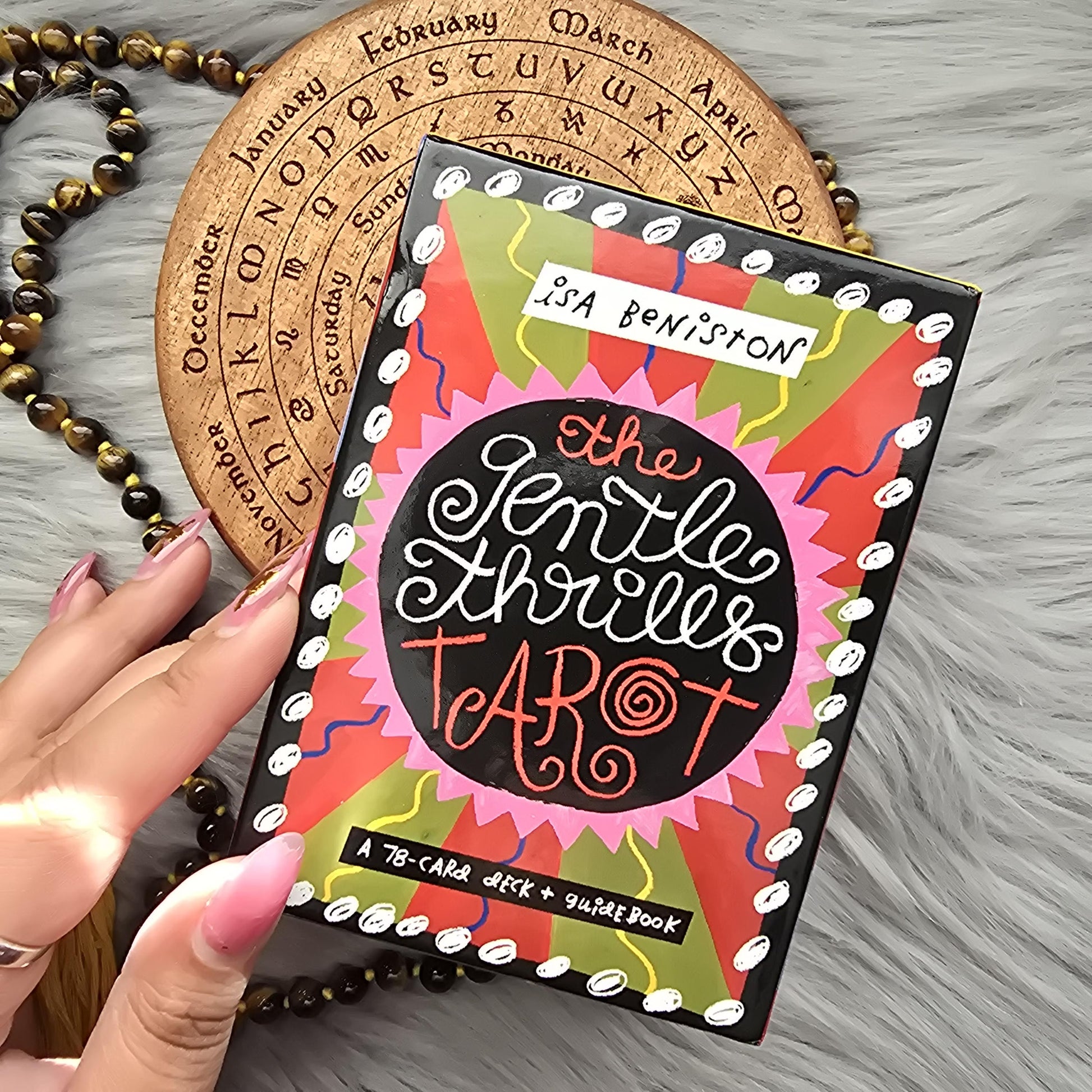 🎨 The Gentle Thrills Tarot Deck – 78 Cards | Beginner-Friendly | Original Hand-Painted Artwork | Traditional & Fresh Tarot Interpretation