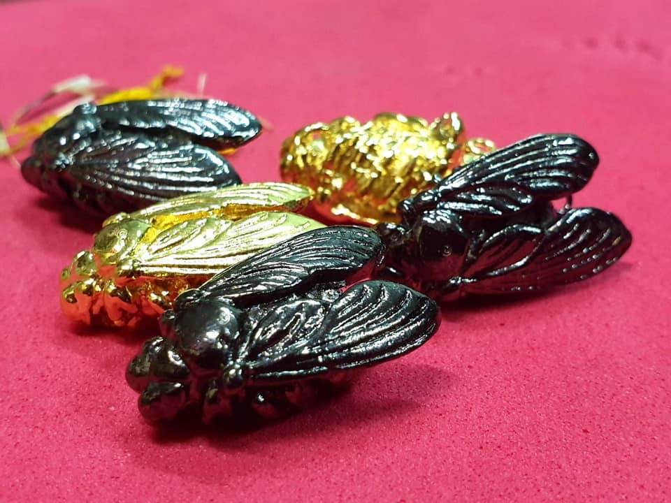 Wealth Bumblebee Amulet - Luang Ta Ruam from Wat Khok Samran |招财蜜蜂圣物 |龙达鲁昂高僧 |碧差汶府萨姆兰寺