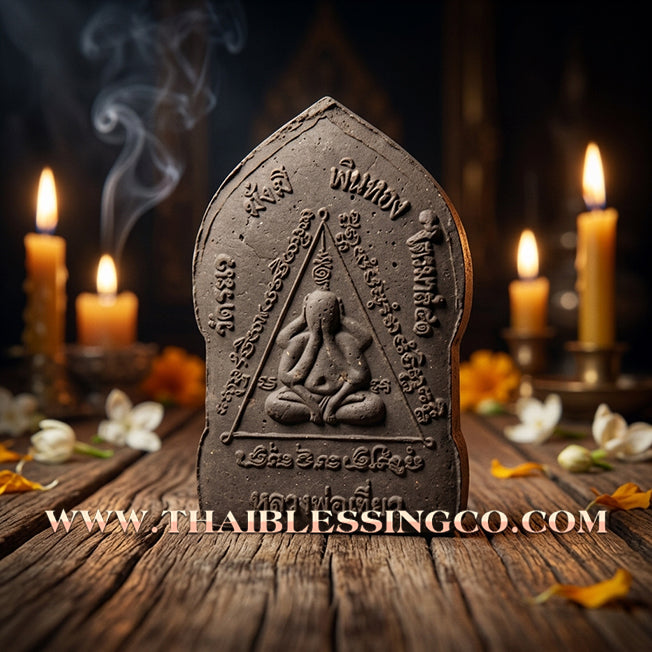✨ 🐘 The Sovereign of Primal Attraction: Khun Phaen "Chang Phasom Khlong" (1st Edition) by Luang Phor Khiao, Wat Ra-We (1998) – Sacred "Mid-Air" Bodhi Powders & Gua Pho Elephant Oil ✨ 🐘